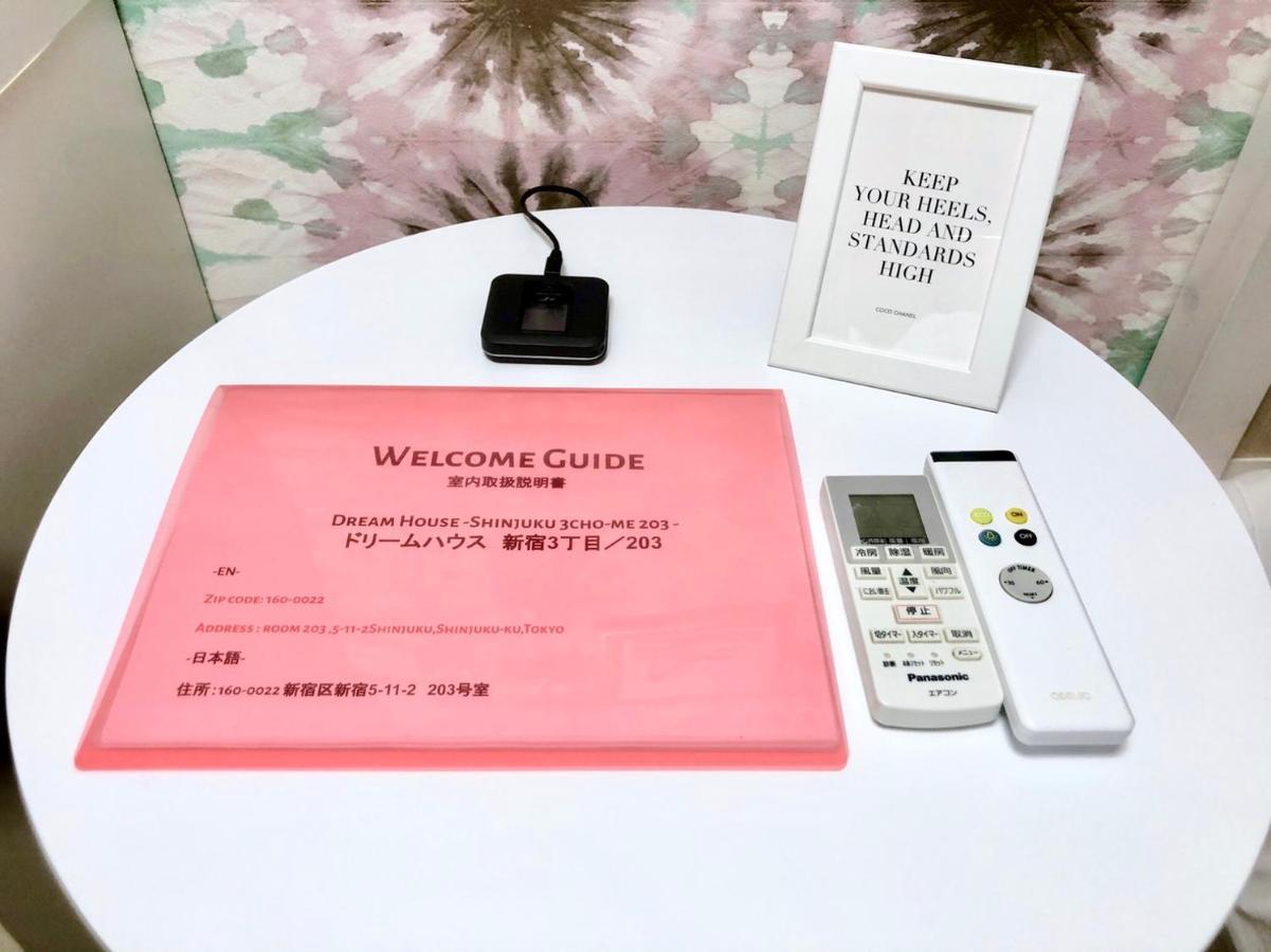 Fact Dream House 新宿三丁目徒歩3分色々揃うワンルーム โตเกียว ภายนอก รูปภาพ